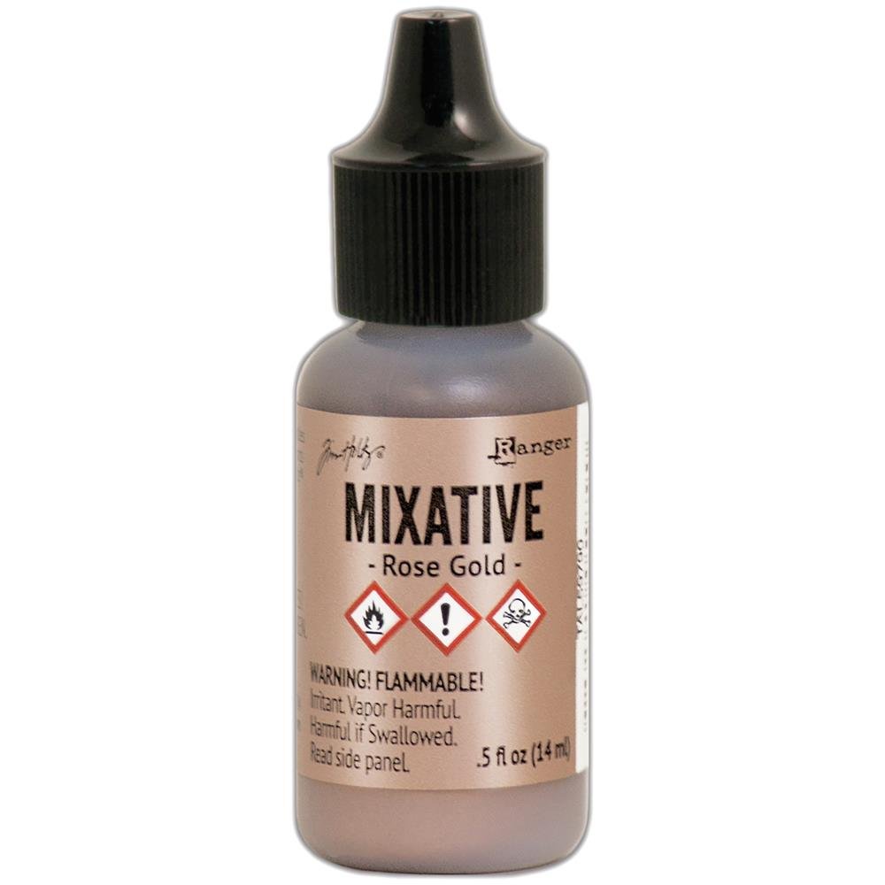 Alcohol Ink - Metallic Mixatives Rose Gold - Tim Holtz