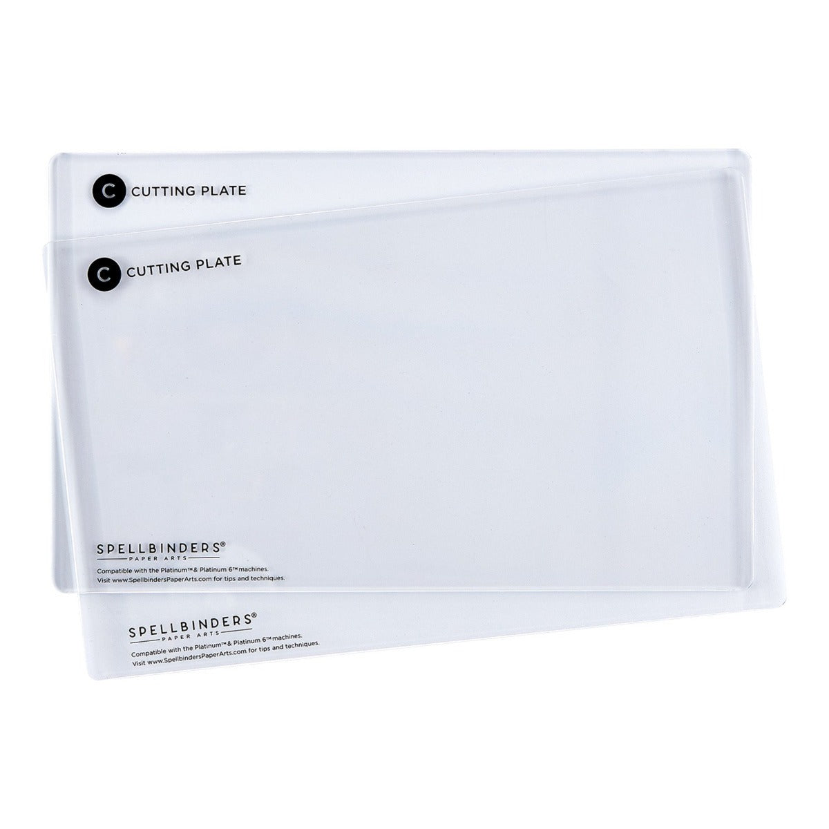 Universal Plate System Extended C Cutting Plates (2pcs) (PL-123)