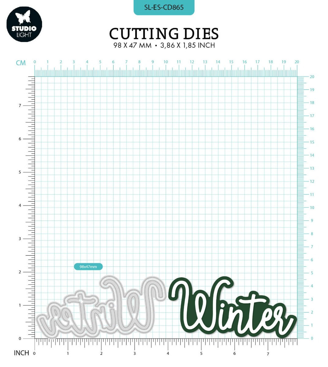 Winter Christmas Essentials Cutting Dies