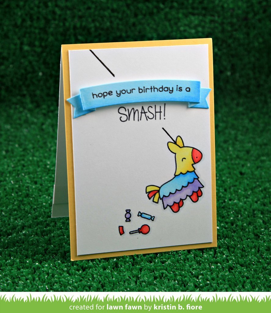 Lawn Fawn - Bannertastic - Clear Stamp 4x6