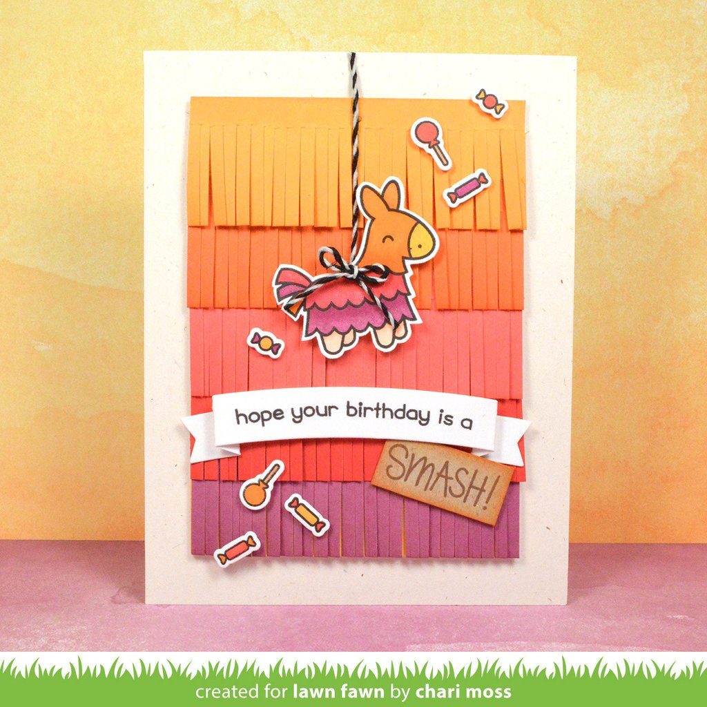 Lawn Fawn - Year Seven - Clear Stamp 2x3