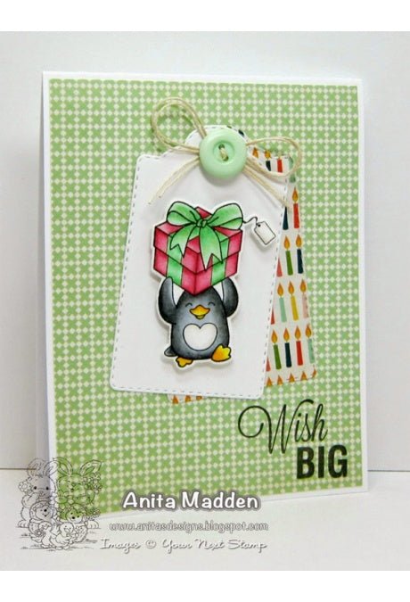 Your Next Stamp Die Set - Winter Fun Tag