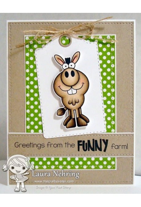 Your Next Stamp Die Set - Winter Fun Tag