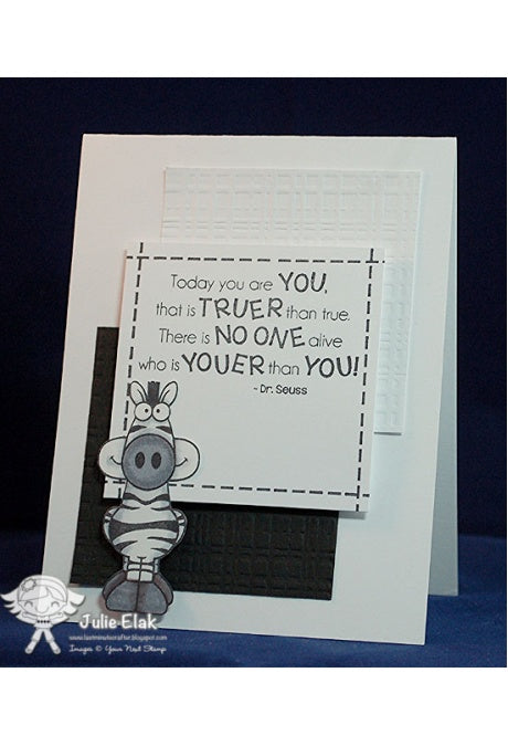 Your Next Stamp Stempelset 4x6 - Jungle Critters Two