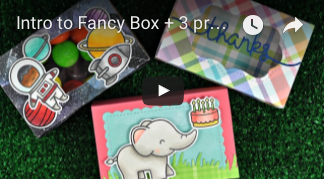 Lawn Fawn - Fancy Box - Stanze