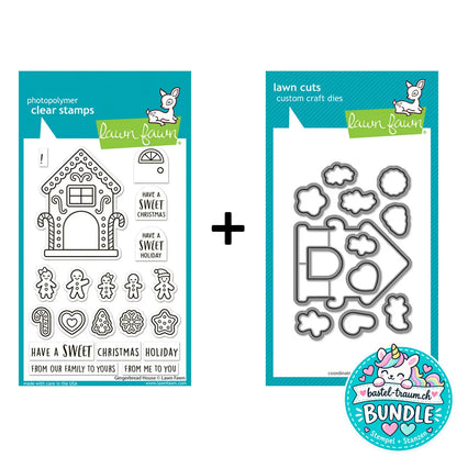 Gingerbread House Stempel + Stanze