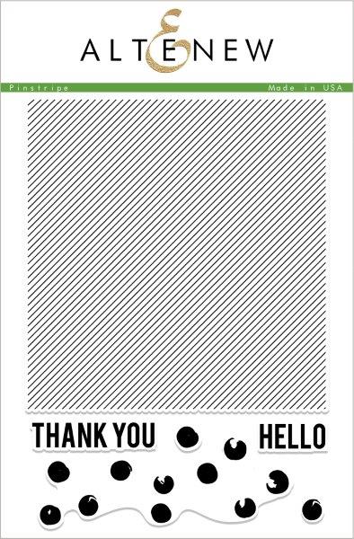 Altenew -  Pinstripe - Clear Stamps 6x8
