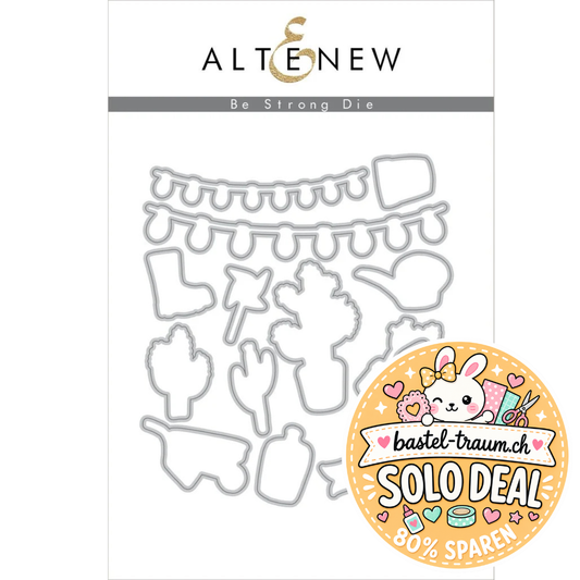 Altenew Be Strong Outlinestanzen