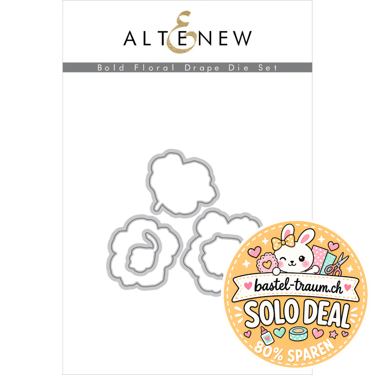 Altenew Bold Floral Drape Stanze