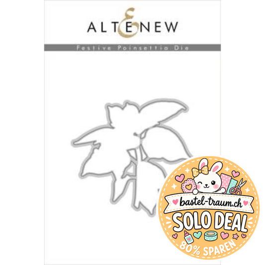 Altenew Festive Poinsettia Stanze