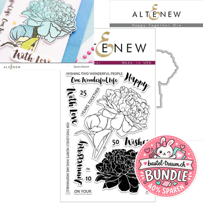 Altenew Happy Together Clear Stamps + Stanzen