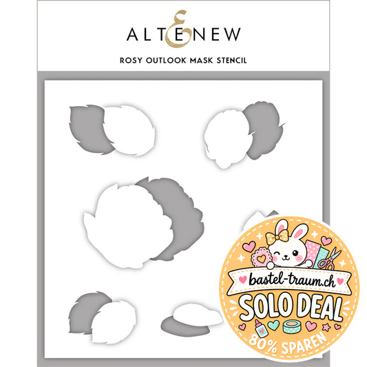 Altenew Masking Stencil Schablone 15x15cm Rosy Outlook