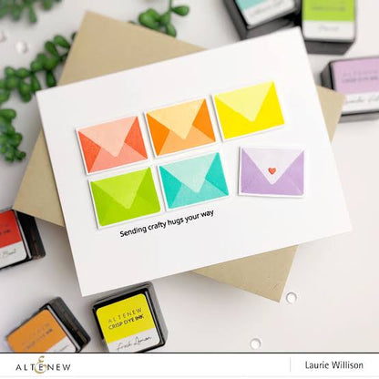 Altenew Snail Mail Clear Stamps + Stanzen