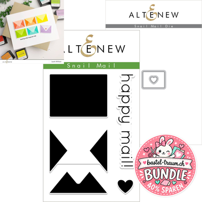Altenew Snail Mail Clear Stamps + Stanzen