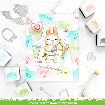 Lawn Fawn Postage rectangle stackables Postmarken-Rahmen Rechtecke Stand alone Stanzen