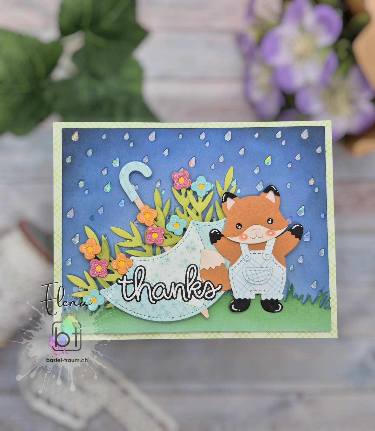 Lawn Fawn Rainy Backdrop: Landscape Stanze - Retiring soon!