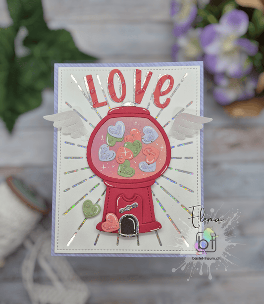 Lawn Fawn Build-a-critter valentine accessories Tierchen Extras zum Valentinstag Stand alone Stanzen