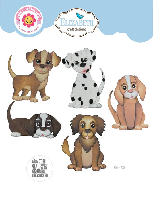 Elizabeth Craft Designs Dog Days Dies Dogs