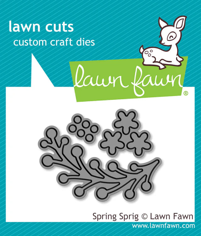 Lawn Fawn spring sprig Stanzen Stand Alone