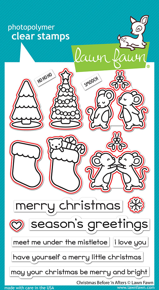Lawn Fawn - Christmas Before 'N Afters Lawn Cuts - Stanzschablonen