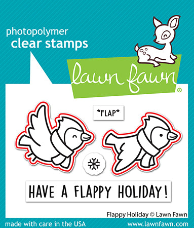 Lawn Fawn - Flappy Holiday Lawn Cuts - Stanzschablonen