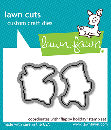 Lawn Fawn - Flappy Holiday Lawn Cuts - Stanzschablonen