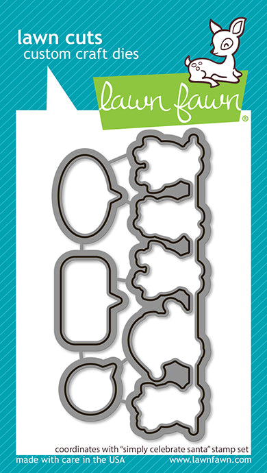 Lawn Fawn - Simply Celebrate Santa - Lawn Cuts