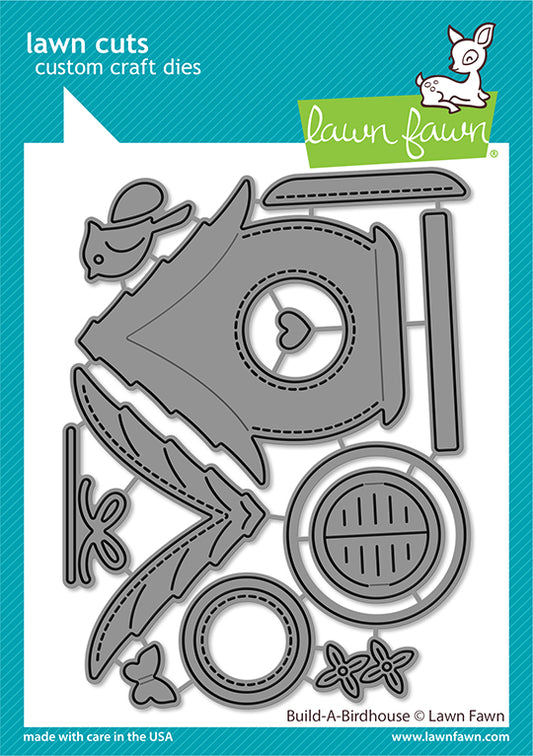 Lawn Fawn - Build-A-Birdhouse - Stand alone Stanzschablonen