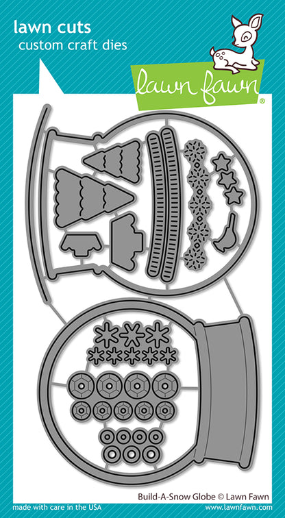 Lawn Fawn - Build-A-Snow Globe - Stand alone Stanzschablonen