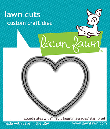 Lawn Fawn - Magic heart messages - Stanzen