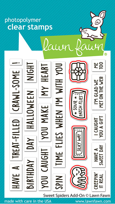Lawn Fawn Sweet Spiders Add-On Lawn Cuts