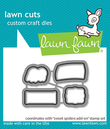 Lawn Fawn Sweet Spiders Add-On Lawn Cuts