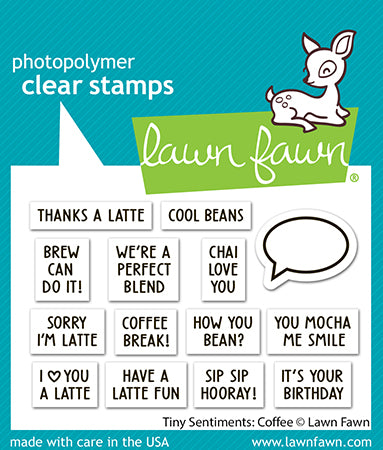 Tiny Sentiments: Coffee Stempel