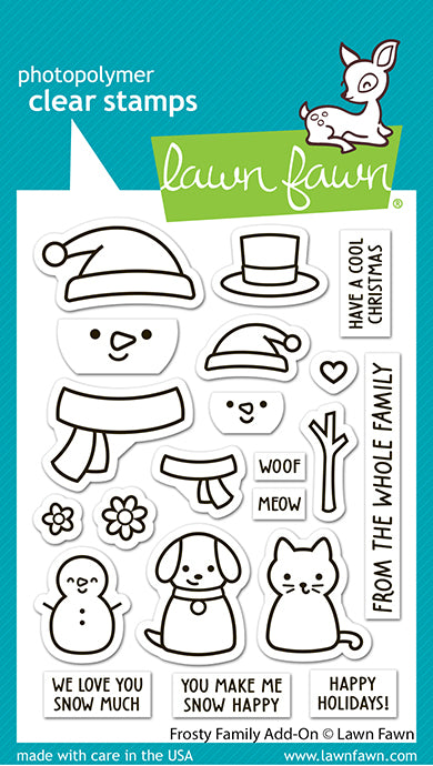 Frosty Family Add-On Stempel Set