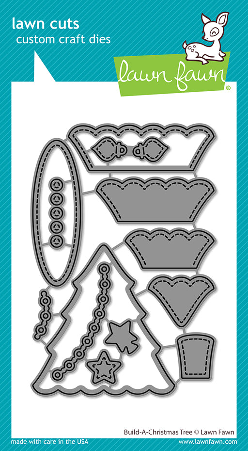 Lawn Fawn - Build-A-Christmas Tree - Stand Alone Stanzen