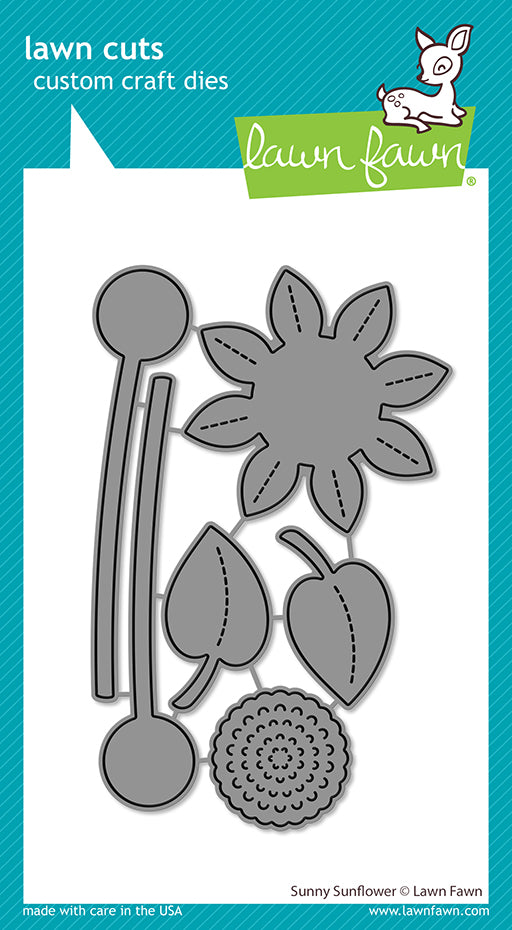 Lawn Fawn - Sunny Sunflower - Stand Alone Stanzen