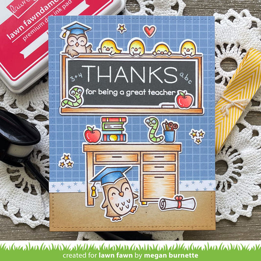 Lawn Fawn simply celebrate teachers