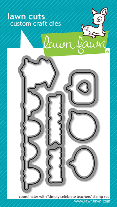 Bundle: Simply celebrate Teachers Stempel + Stanze