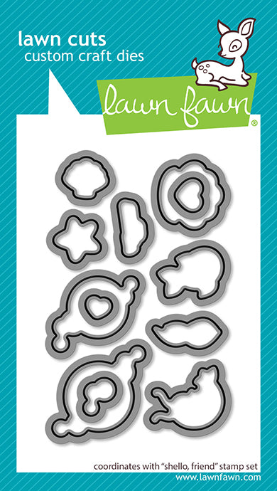 Dies Set für Shello, Friend von Lawn Fawn