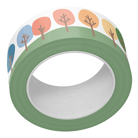 Lawn Fawn tree line washi tape
