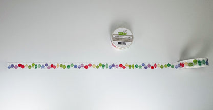 Lawn Fawn christmas ornaments washi tape