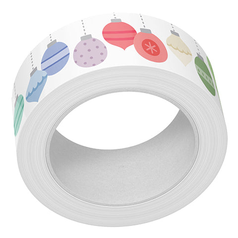 Lawn Fawn christmas ornaments washi tape