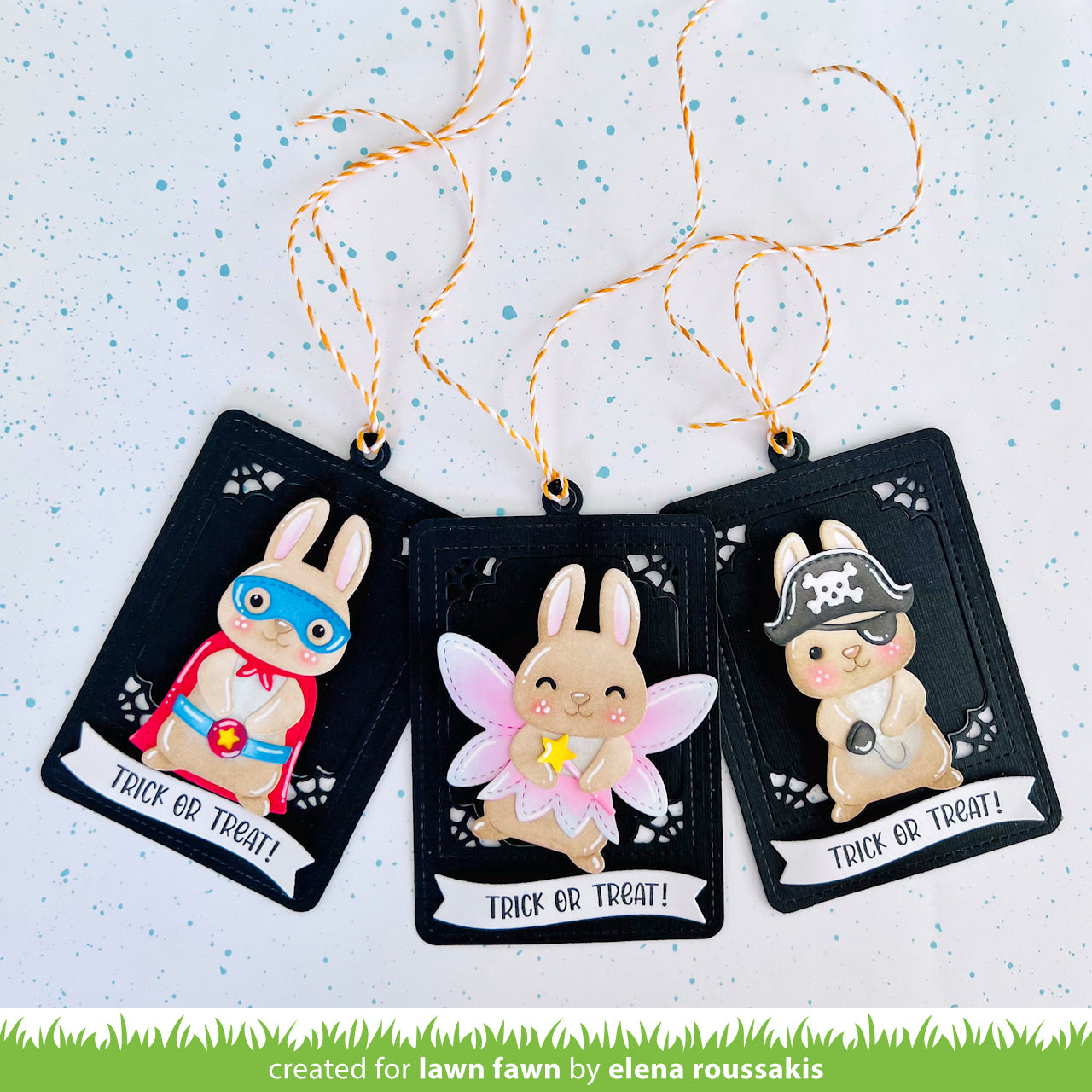 Lawn Fawn build-a-critter costumes