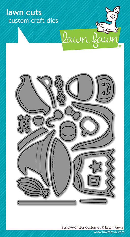 Lawn Fawn build-a-critter costumes