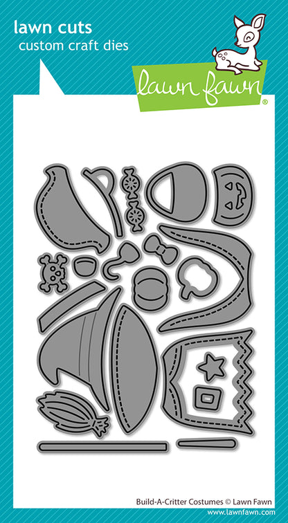 Lawn Fawn build-a-critter costumes