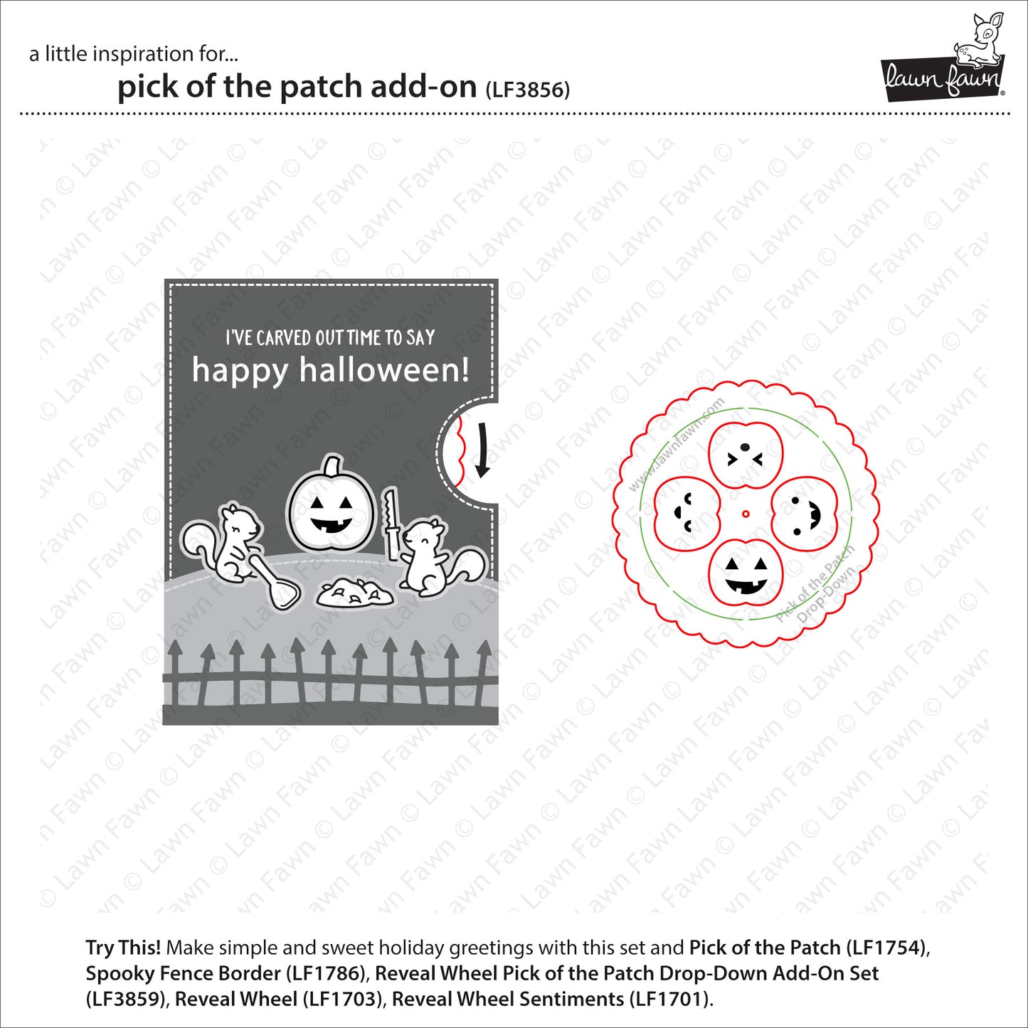 Lawn Fawn pick of the patch add-on