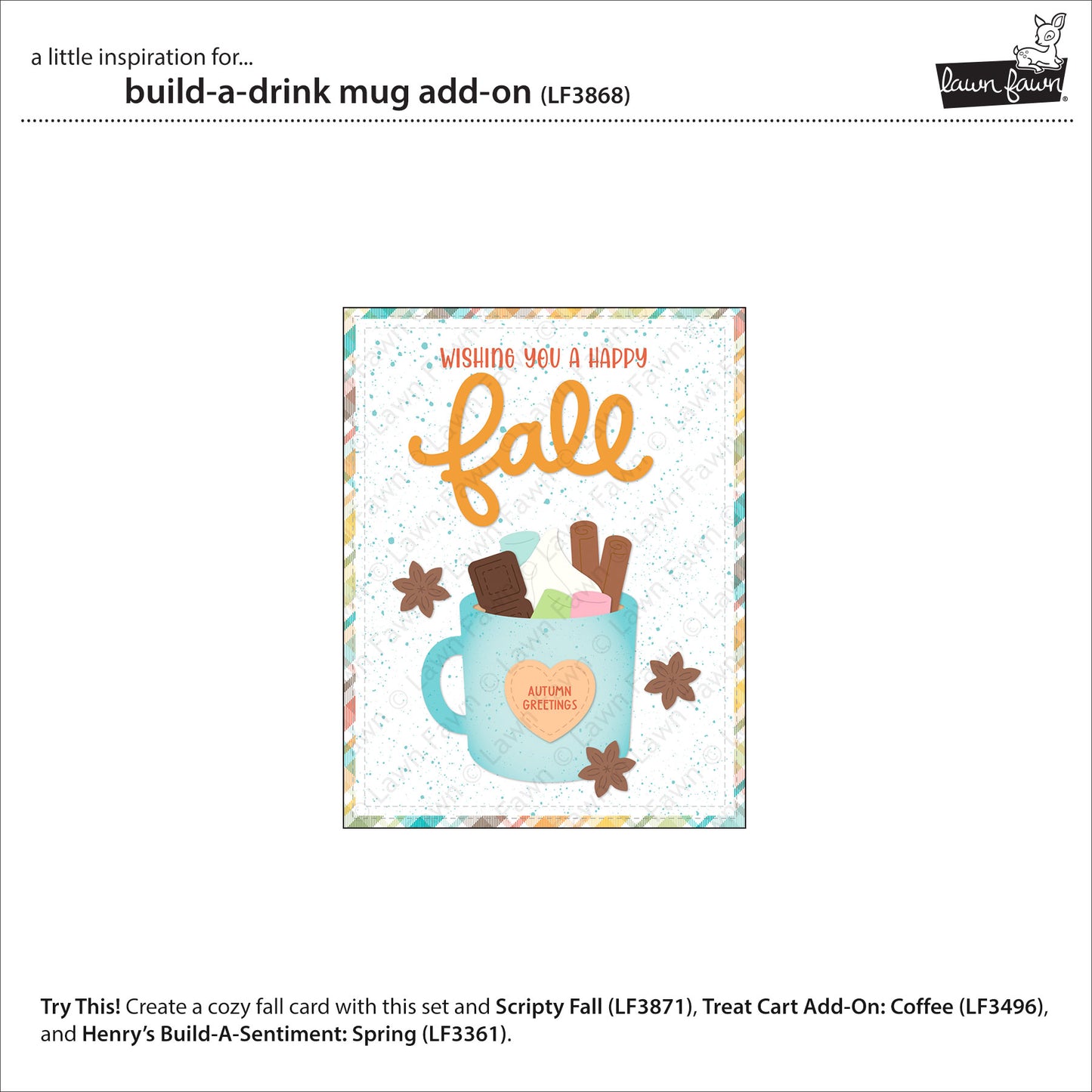 Lawn Fawn build-a-drink mug add-on