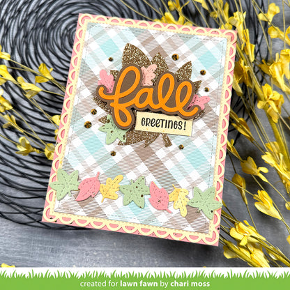 Lawn Fawn scripty fall