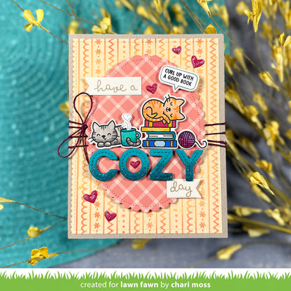 Lawn Fawn cozy cats