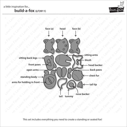 Lawn Fawn build-a-fox